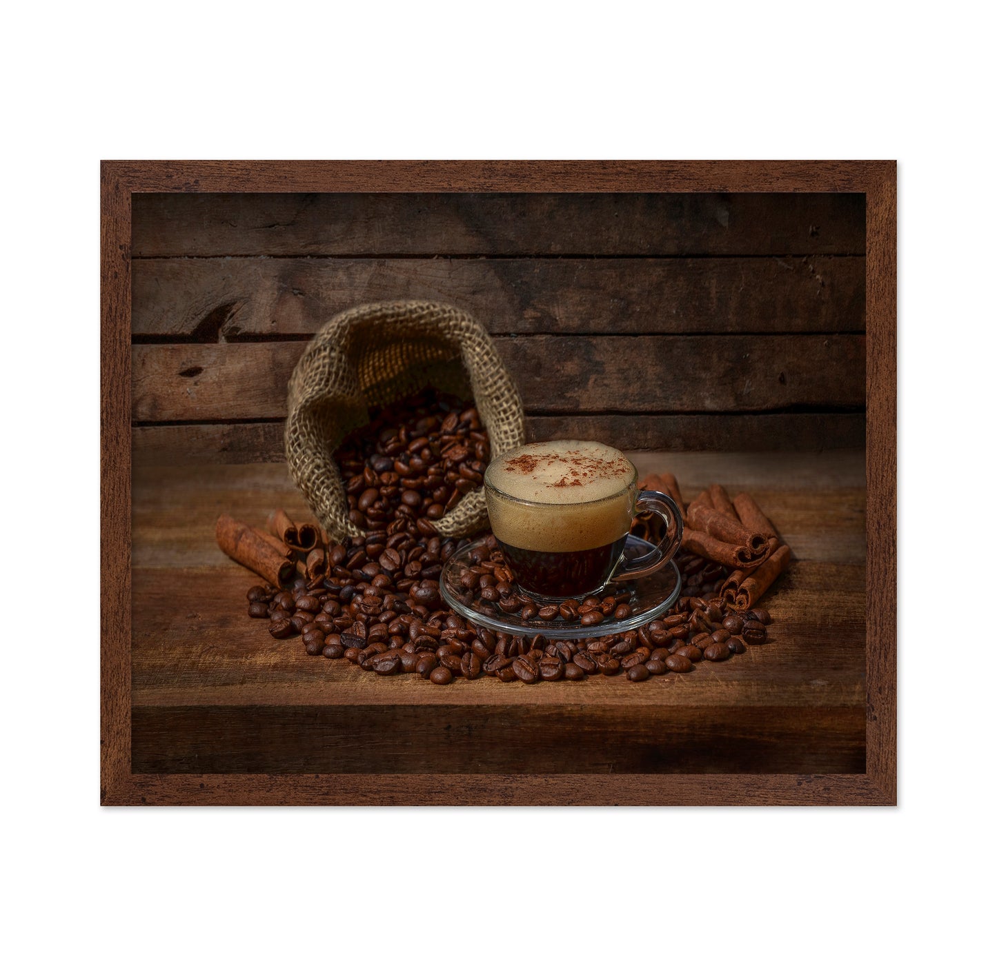 Coffee Cup With Beans