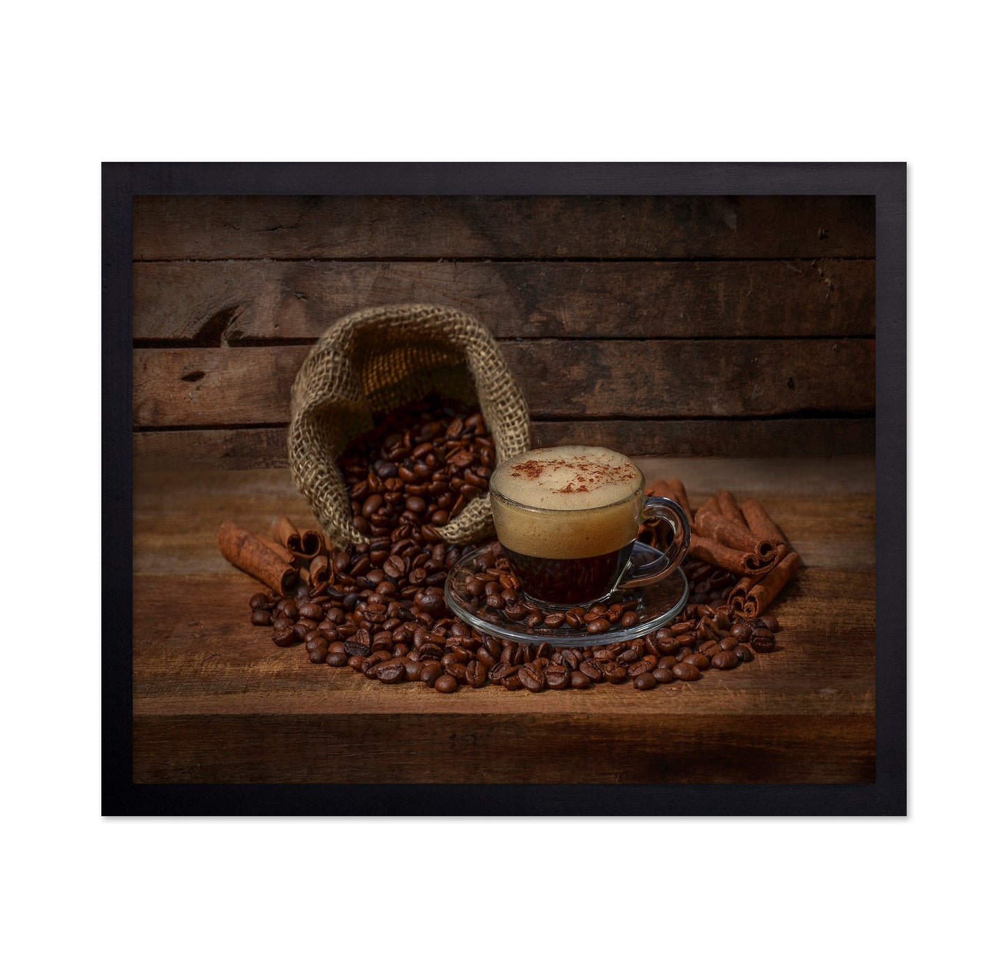 Coffee Cup With Beans