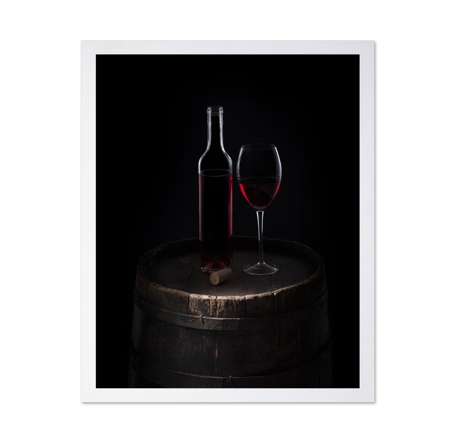 Red Wine Bottle Glass