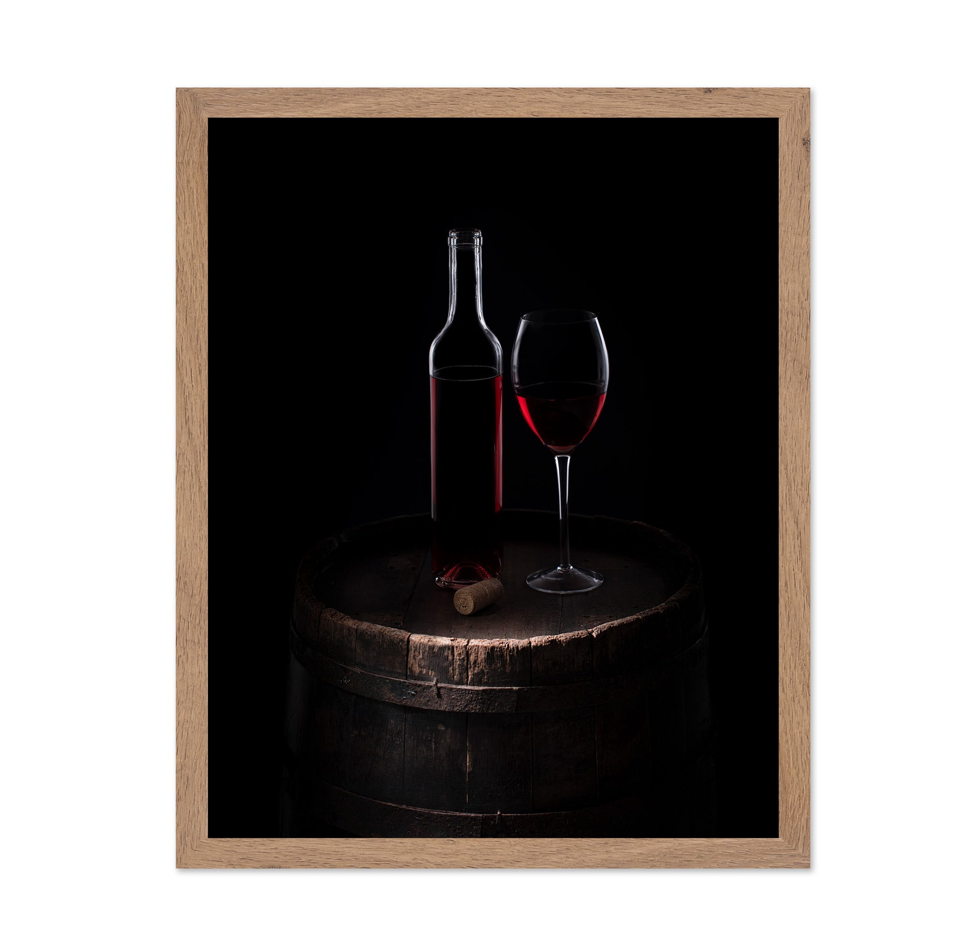Red Wine Bottle Glass