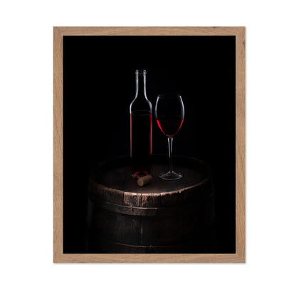 Red Wine Bottle Glass
