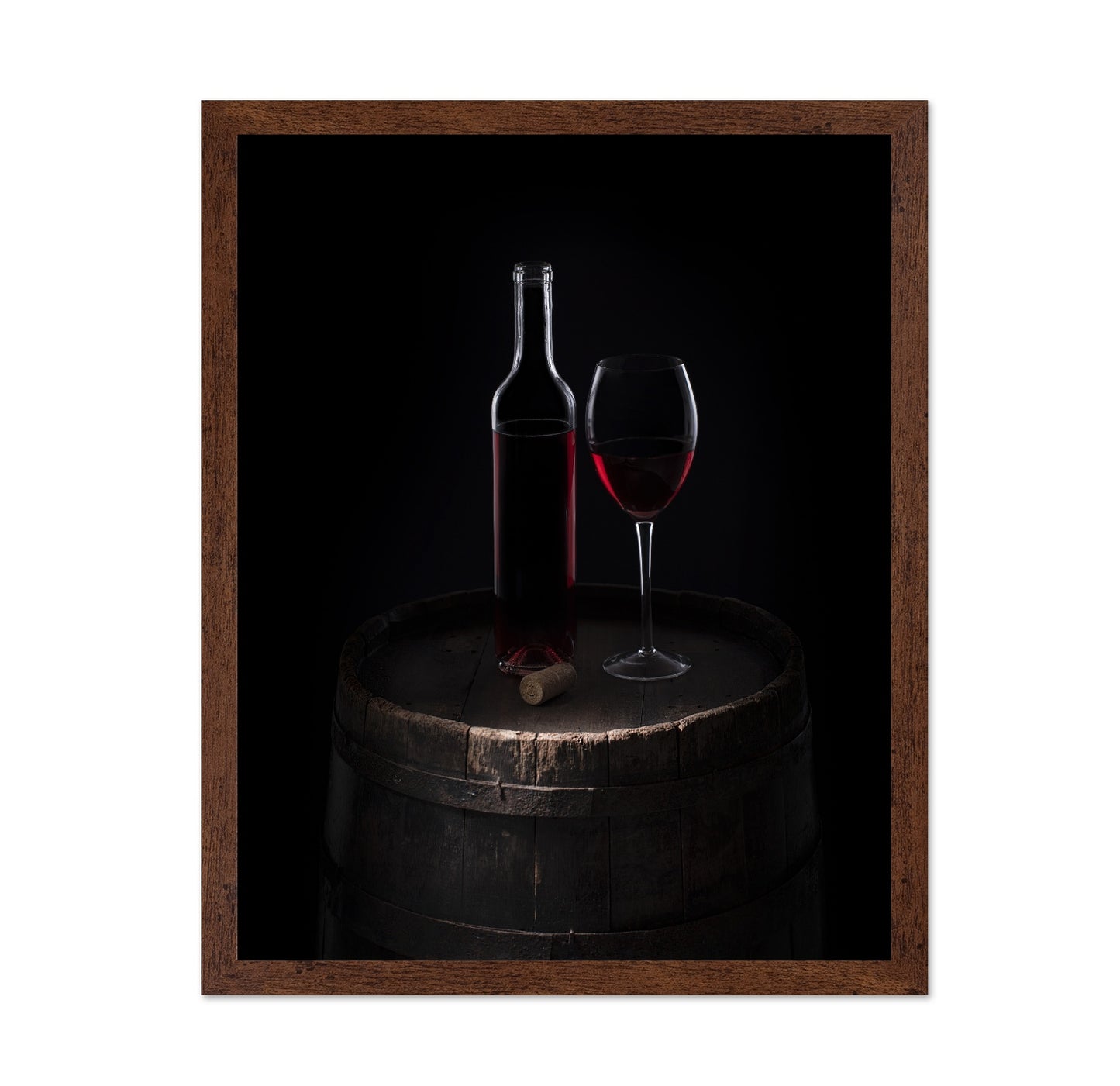 Red Wine Bottle Glass