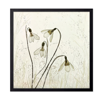 Vintage Snowdrop Flowers