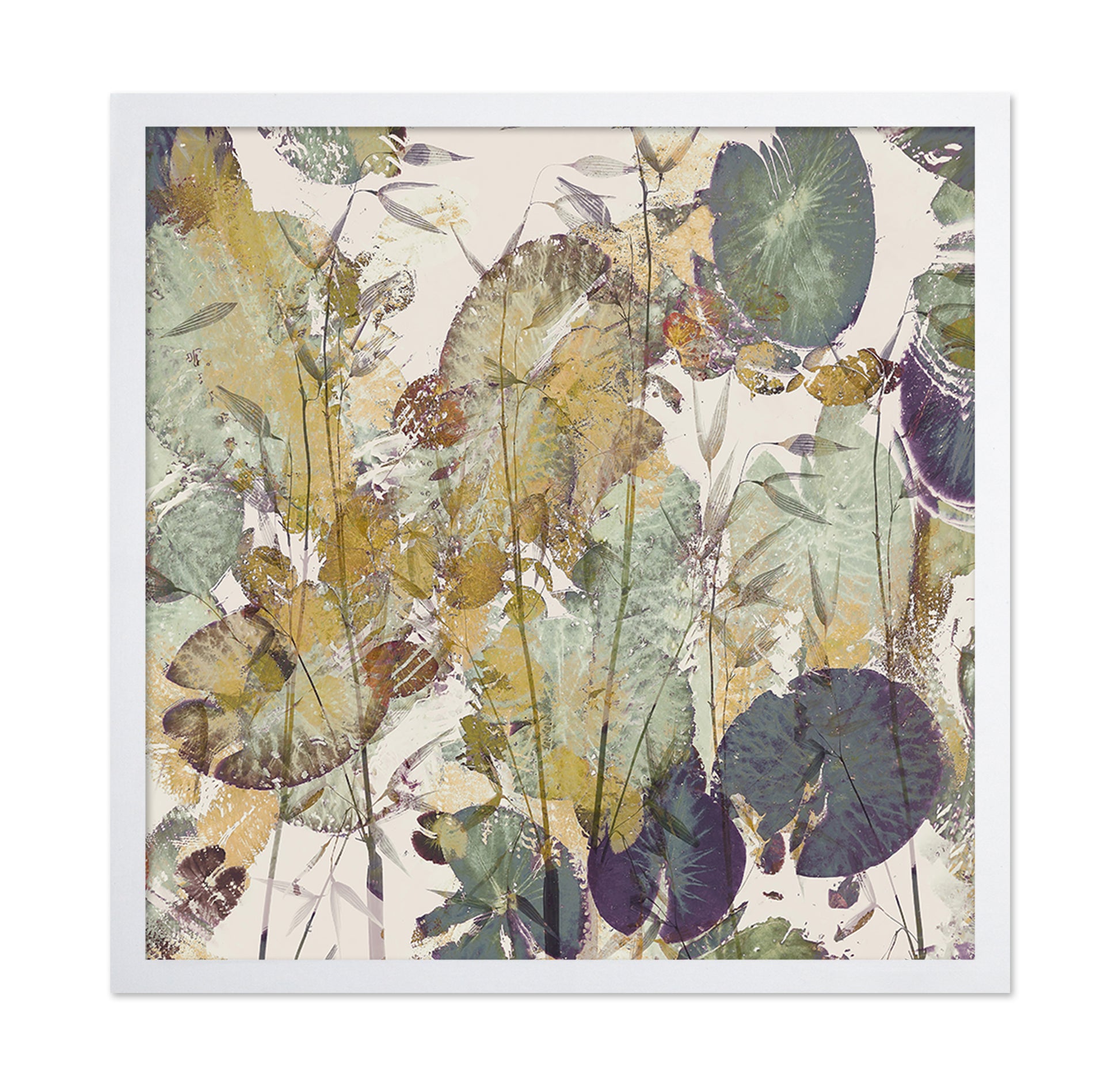 Lily Leaf Abstraction