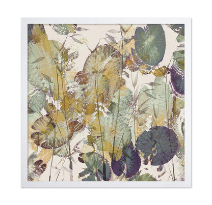 Lily Leaf Abstraction