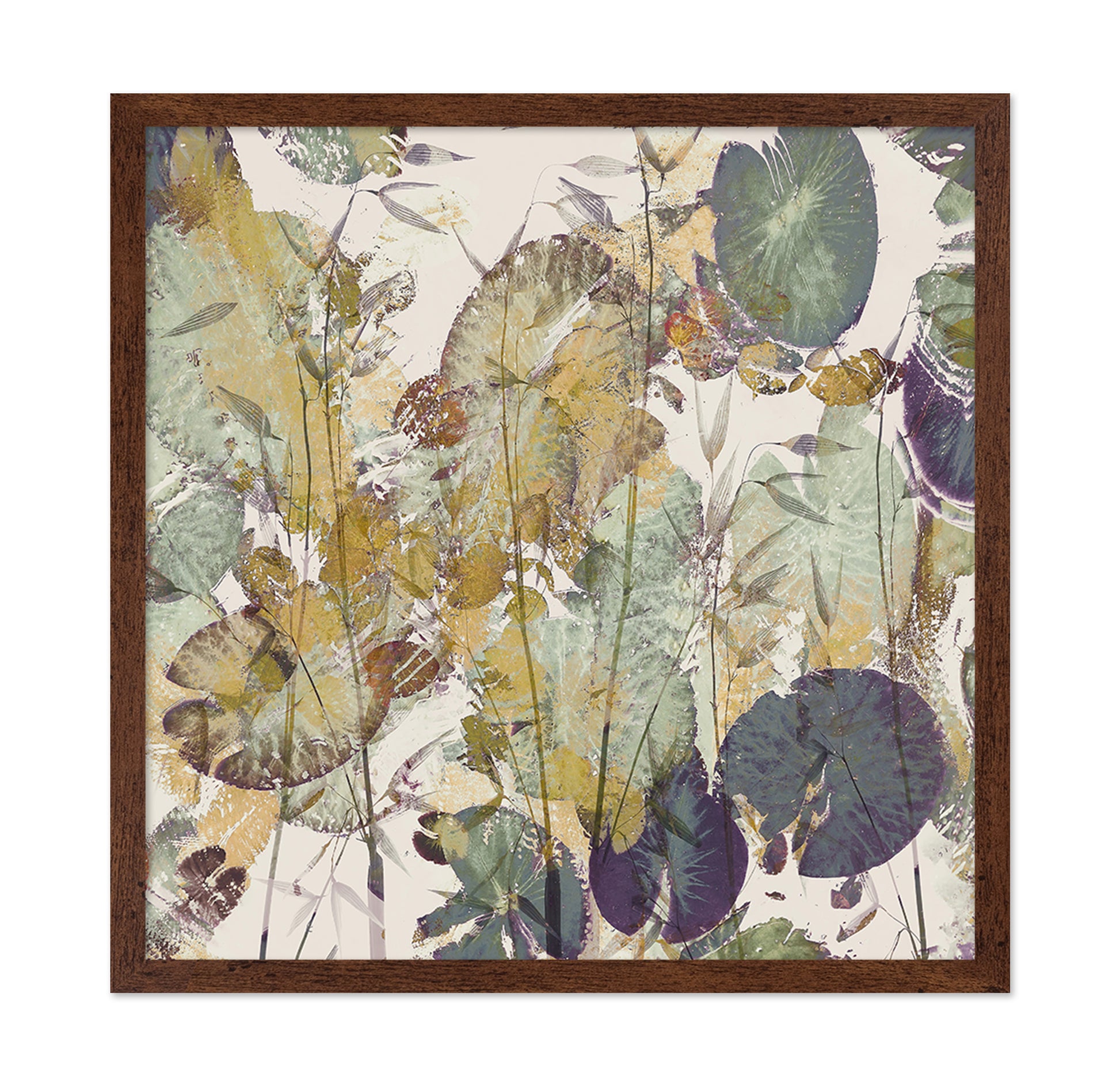 Lily Leaf Abstraction