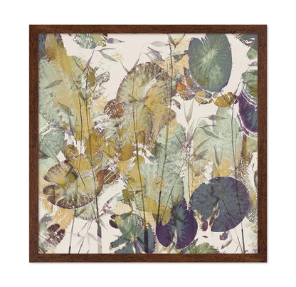 Lily Leaf Abstraction