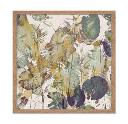 Lily Leaf Abstraction