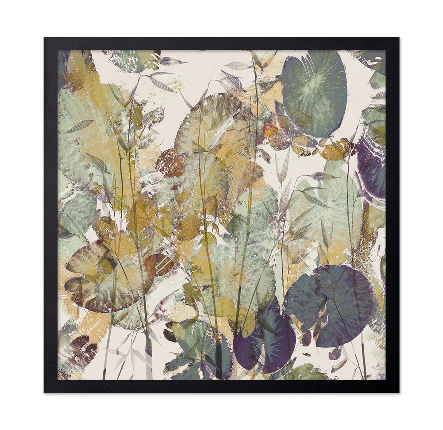 Lily Leaf Abstraction