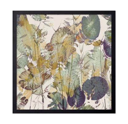 Lily Leaf Abstraction