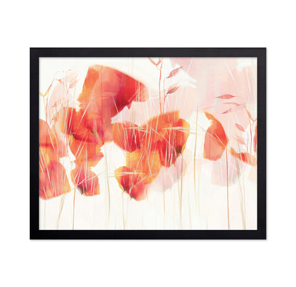 Abstract Poppy Glow