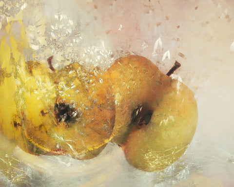 Golden Pear Still Life