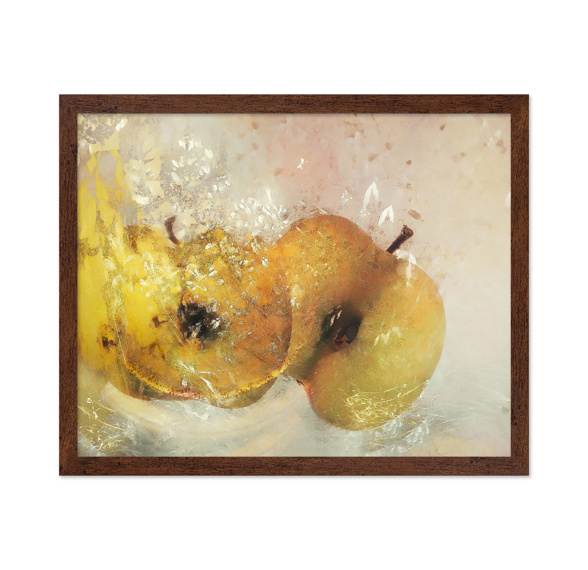 Golden Pear Still Life