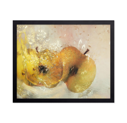 Golden Pear Still Life