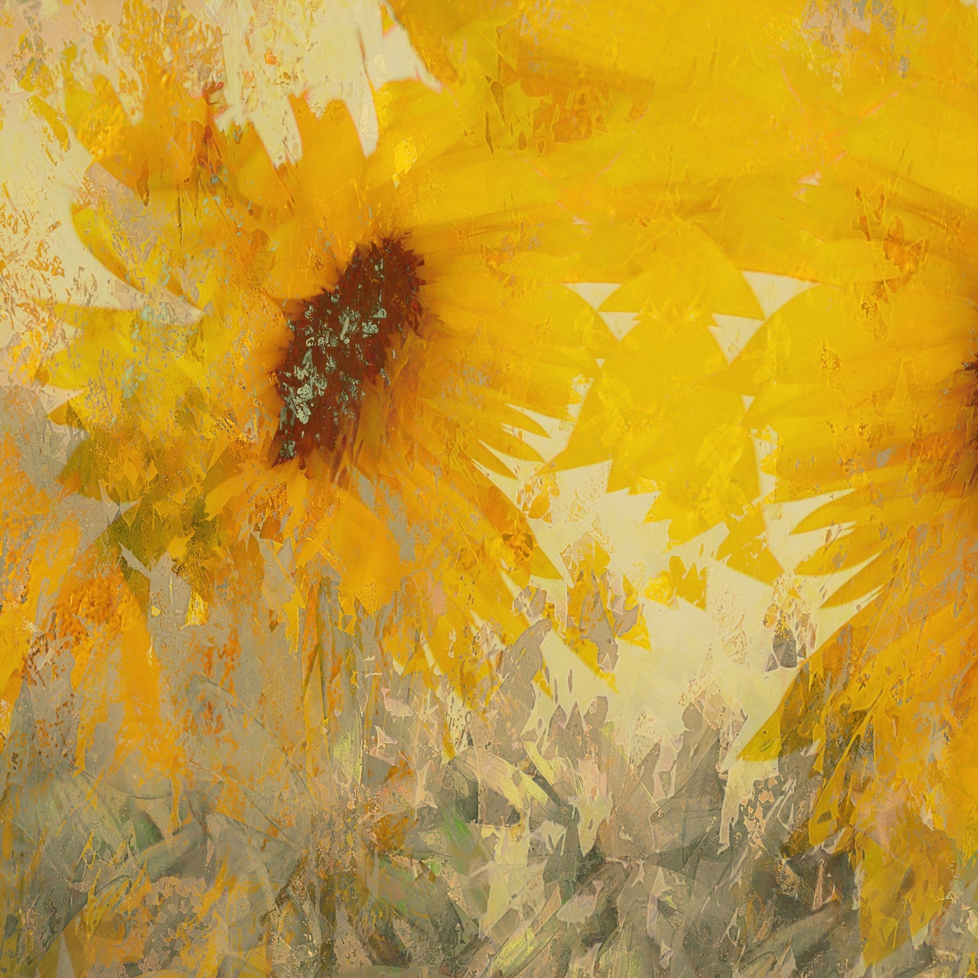 Golden Sunflower Bloom
