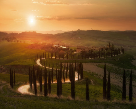 Golden Tuscany Evening