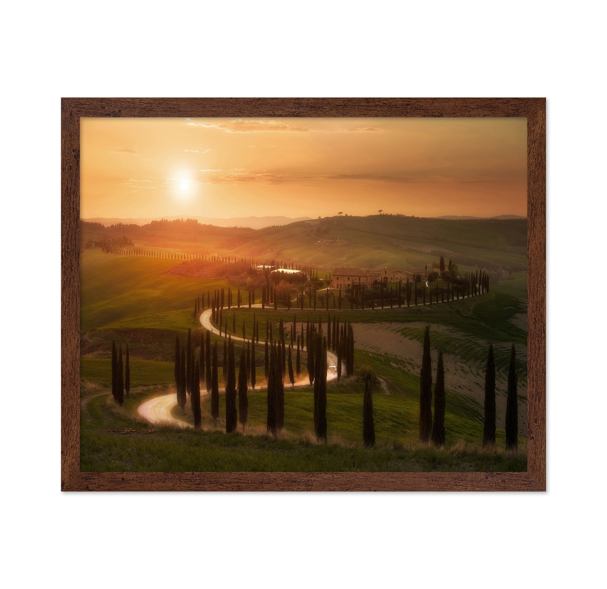 Golden Tuscany Evening