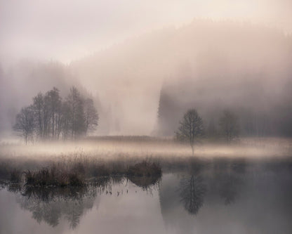 Misty Lake Dawn No1