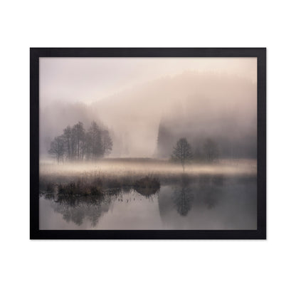 Misty Lake Dawn No1