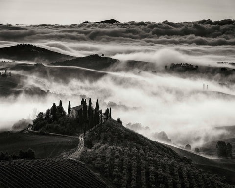 Tuscany Fog Hills