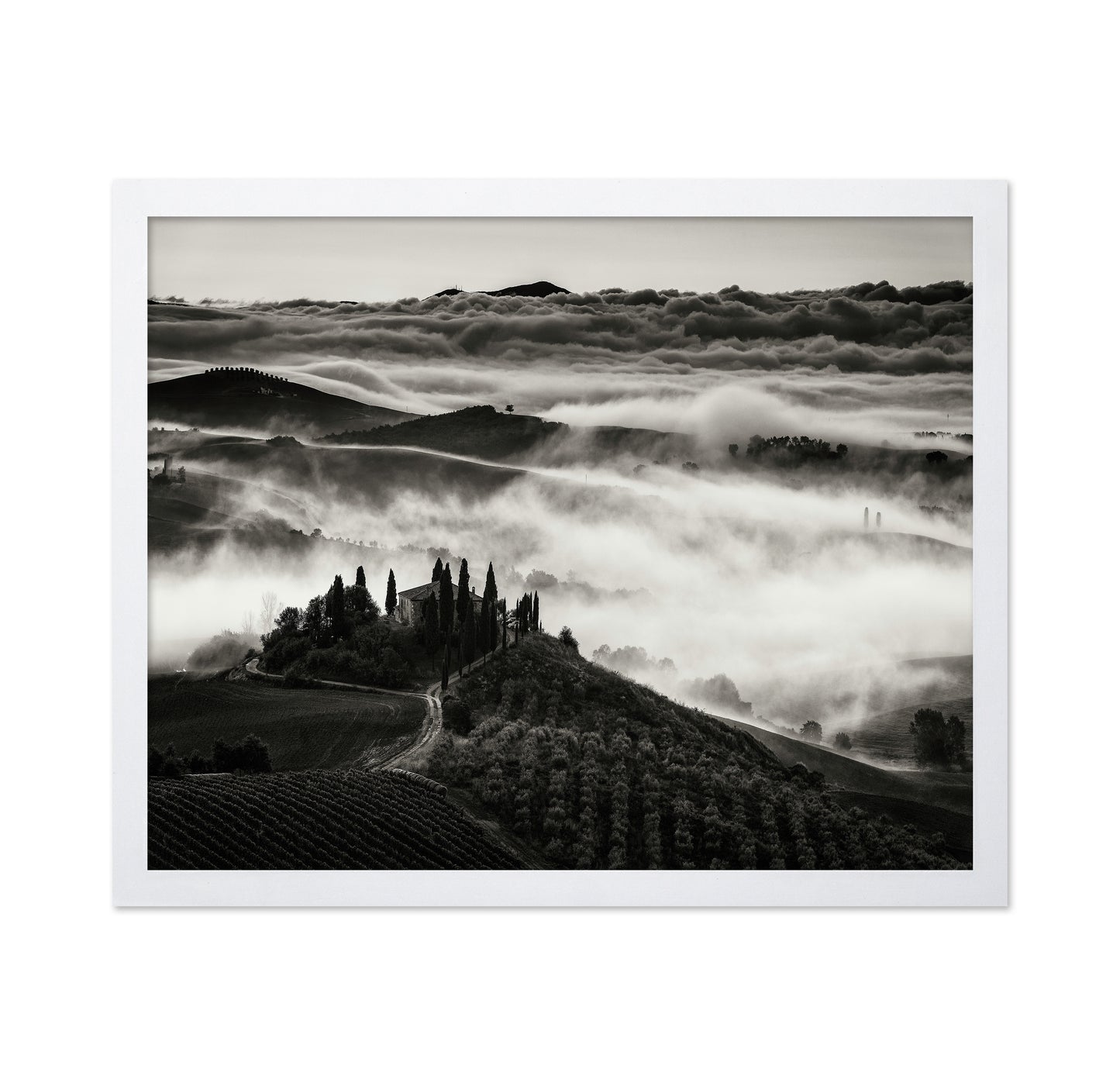 Tuscany Fog Hills