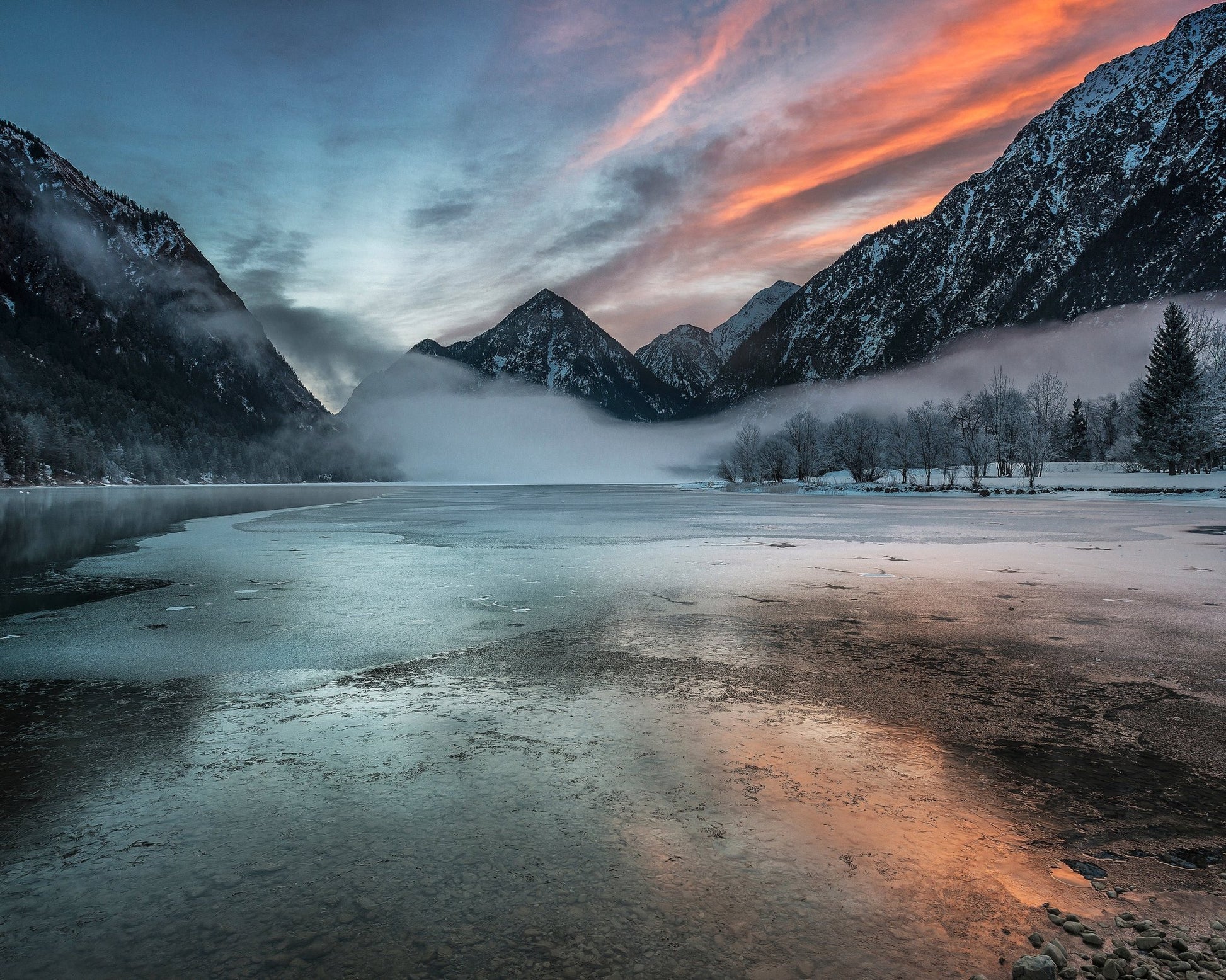 Mountain Lake Sunrise