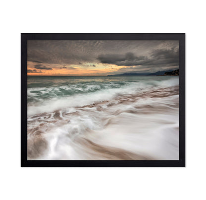 Waves at Sunset
