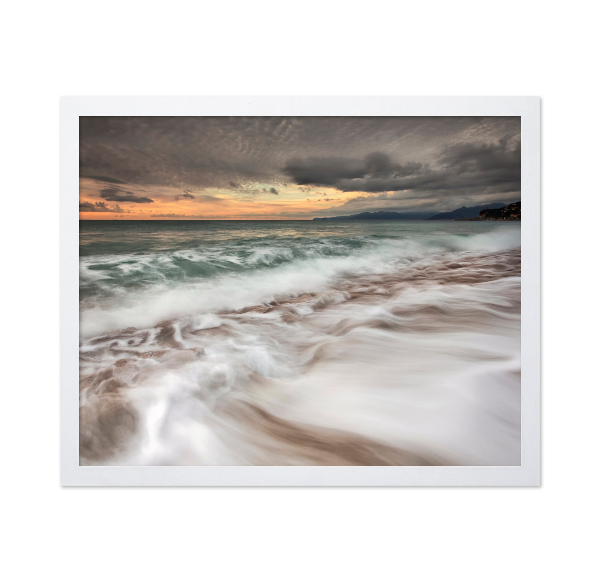 Waves at Sunset