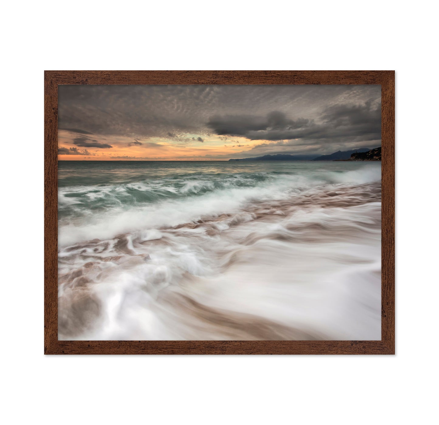Waves at Sunset
