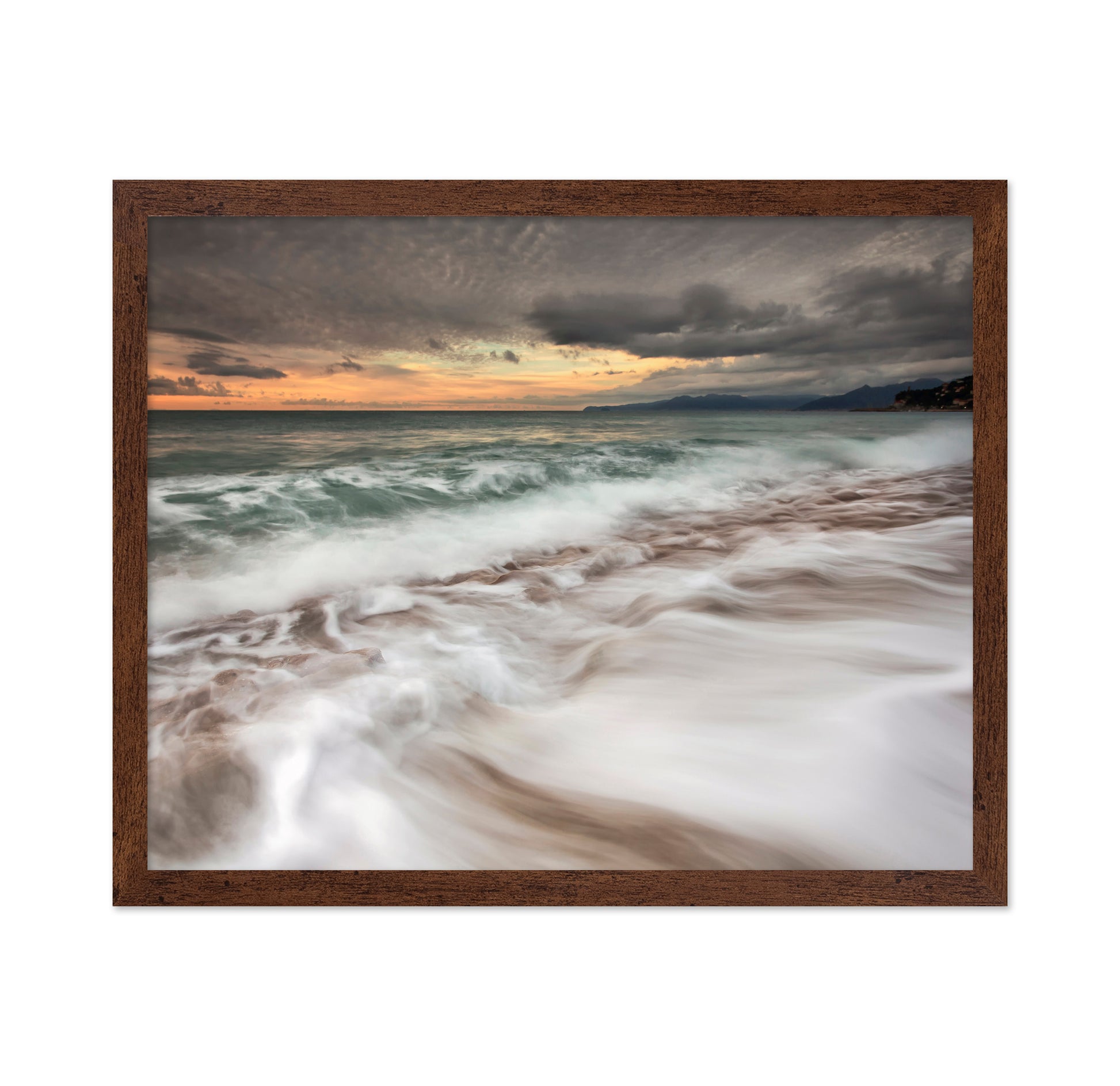 Waves at Sunset