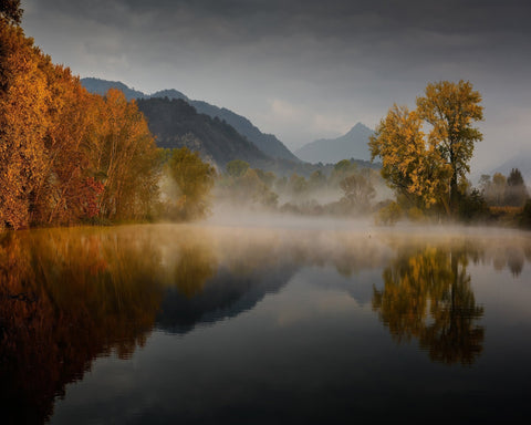 Autumn River Reflections