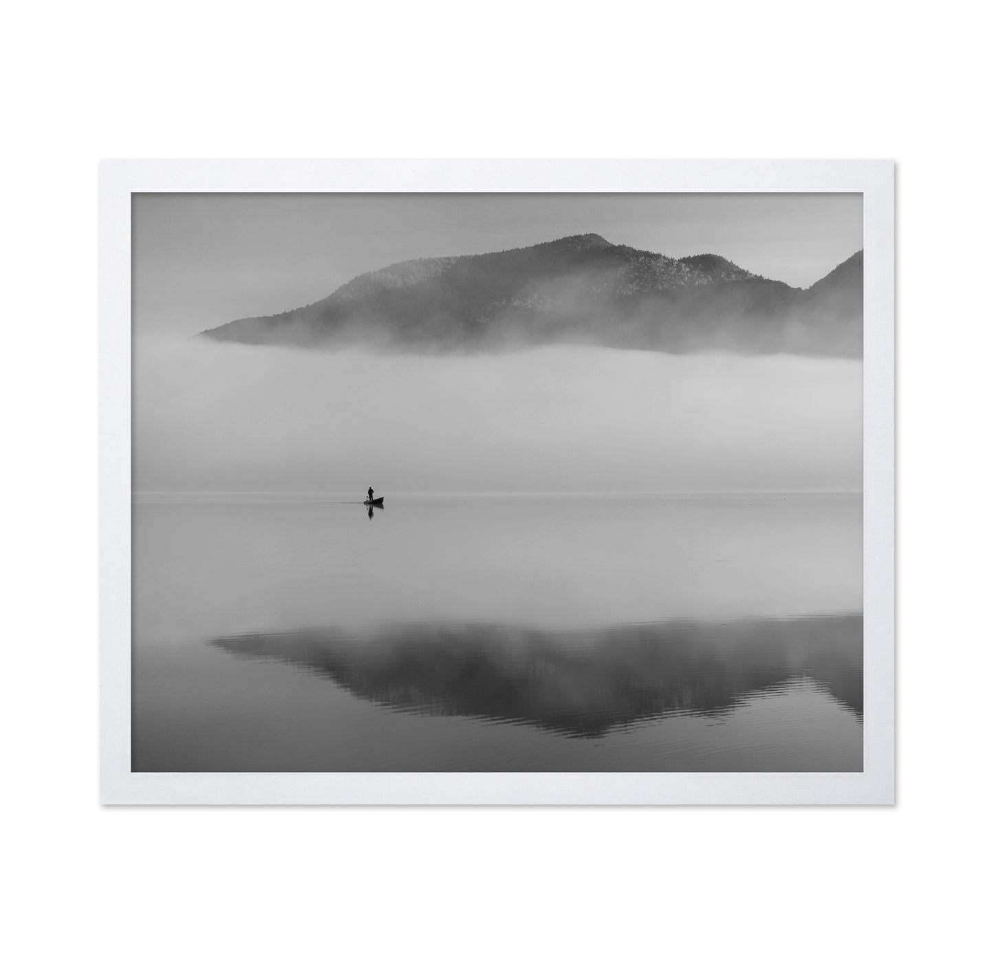 Misty Lake Serenity