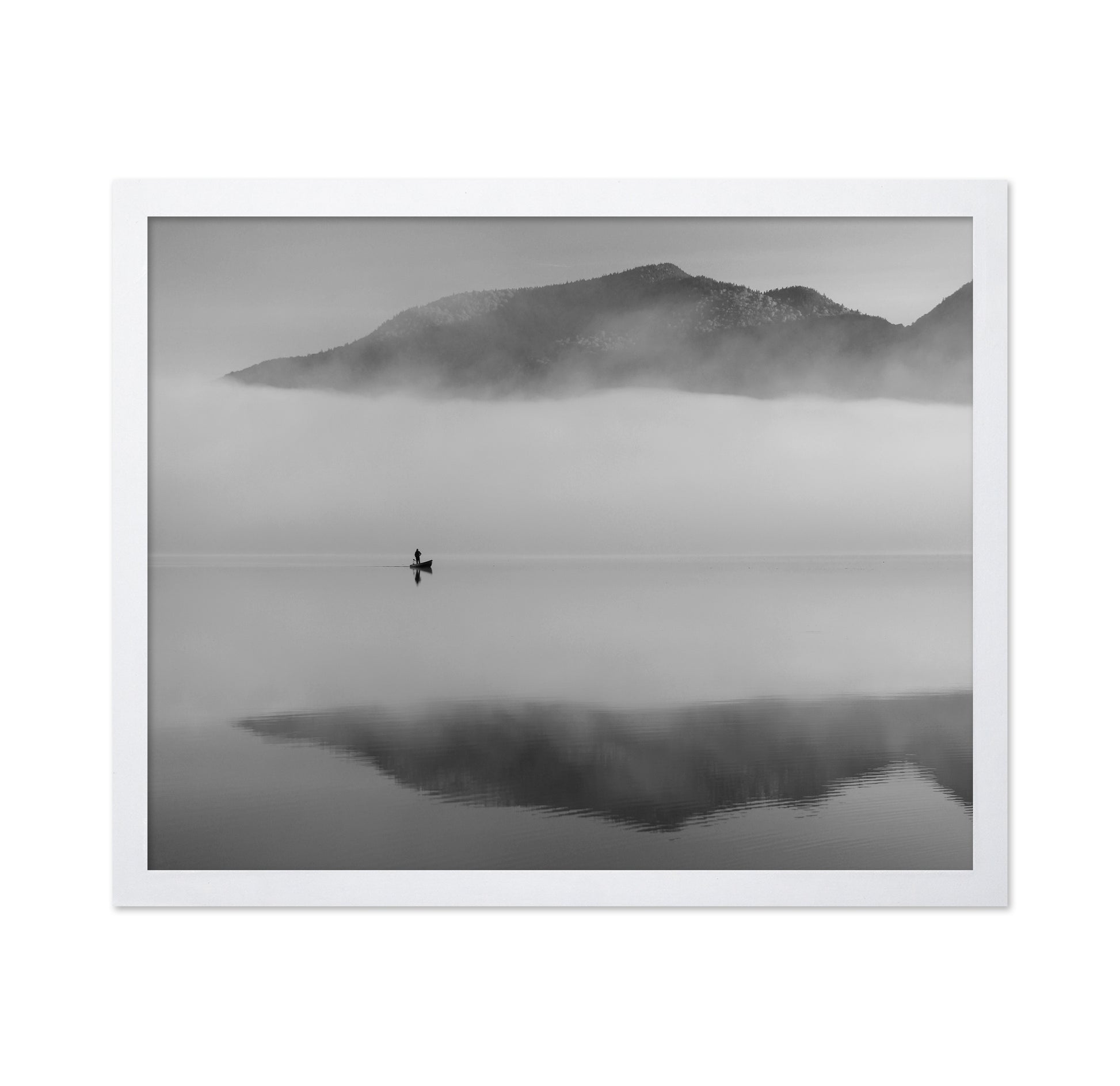 Misty Lake Serenity