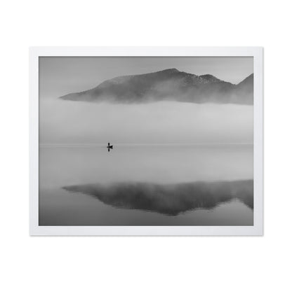 Misty Lake Serenity
