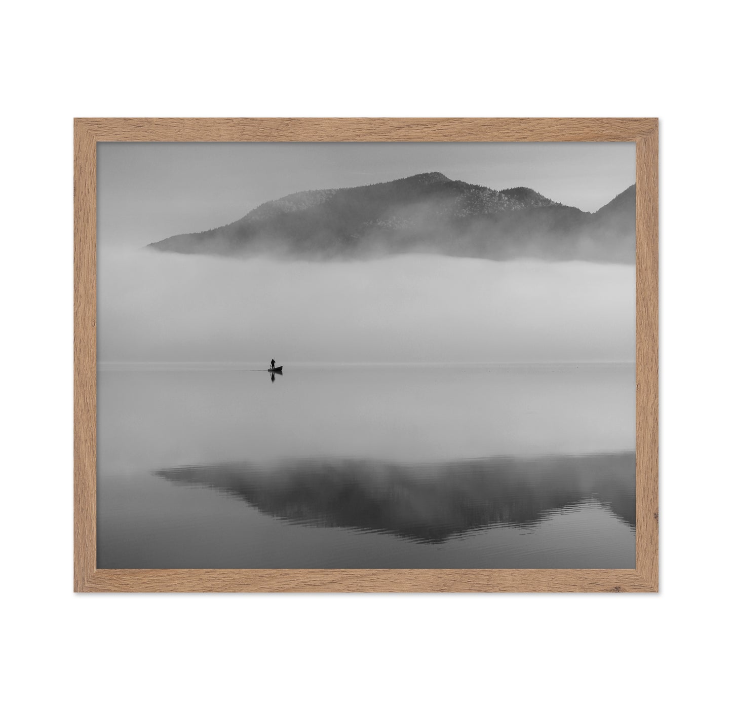 Misty Lake Serenity