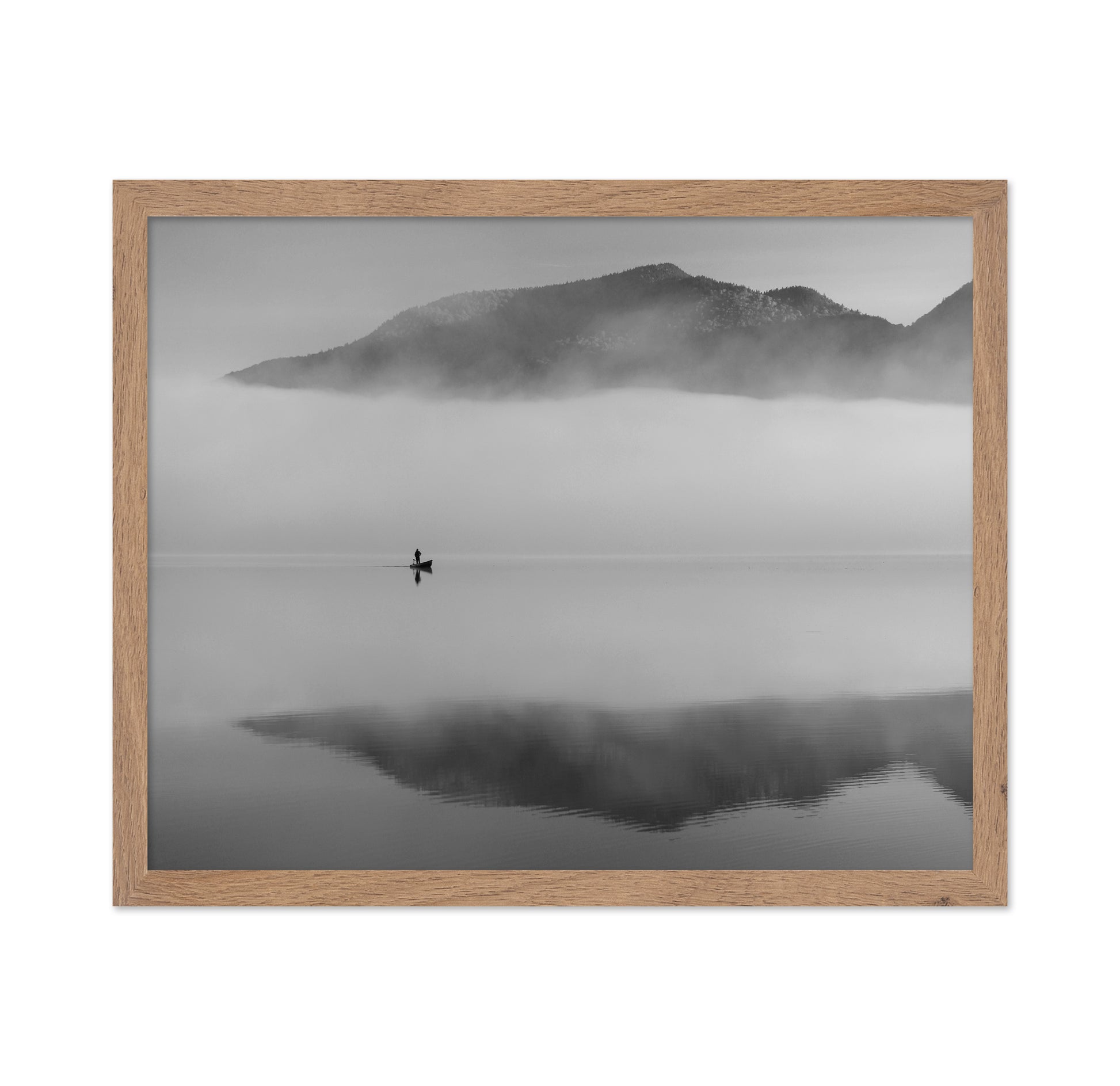 Misty Lake Serenity