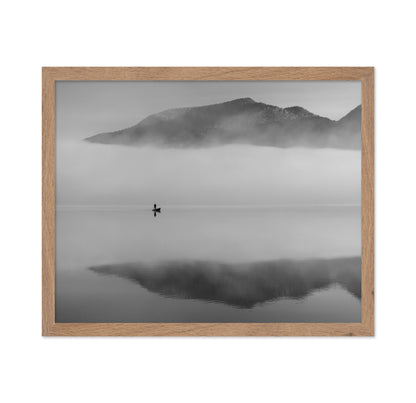 Misty Lake Serenity