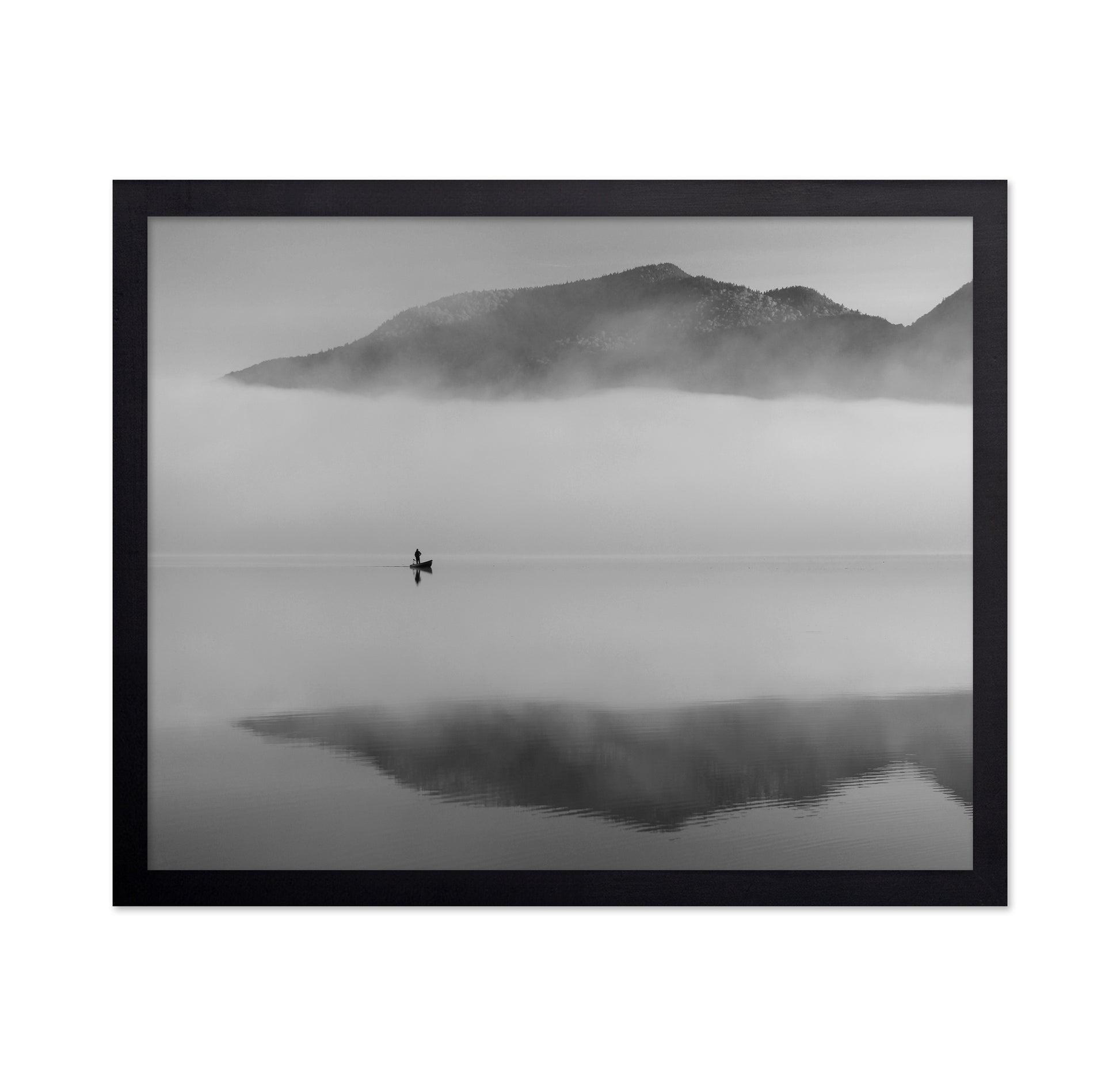 Misty Lake Serenity