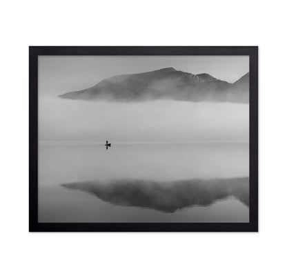 Misty Lake Serenity