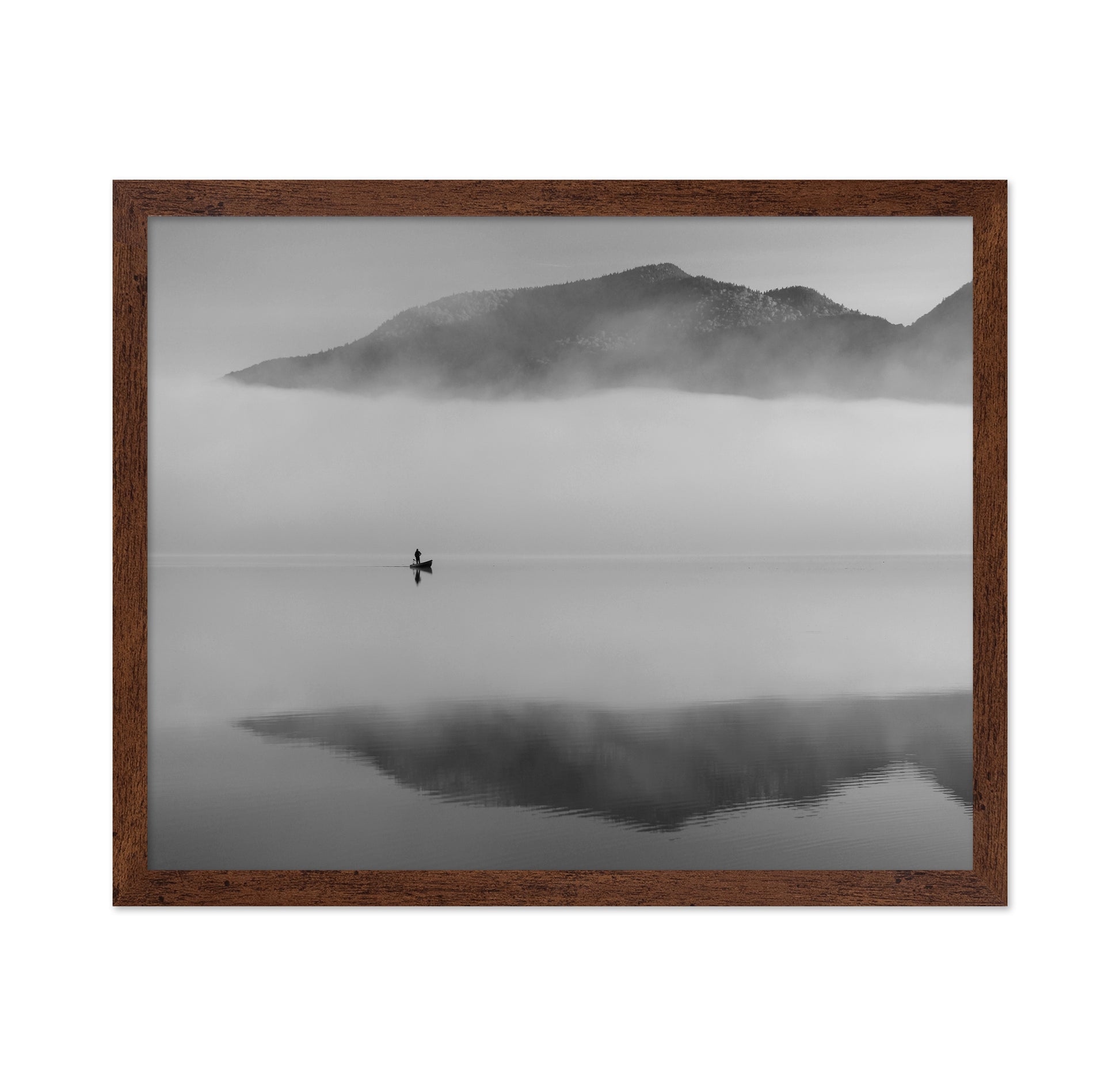 Misty Lake Serenity