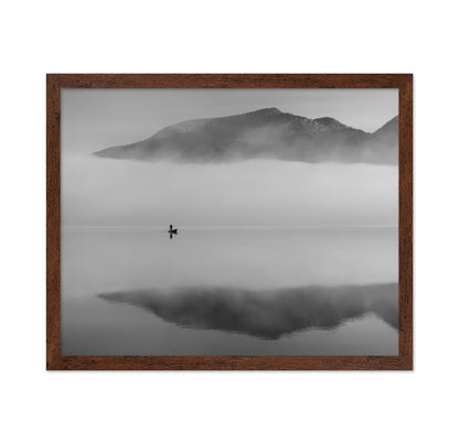 Misty Lake Serenity