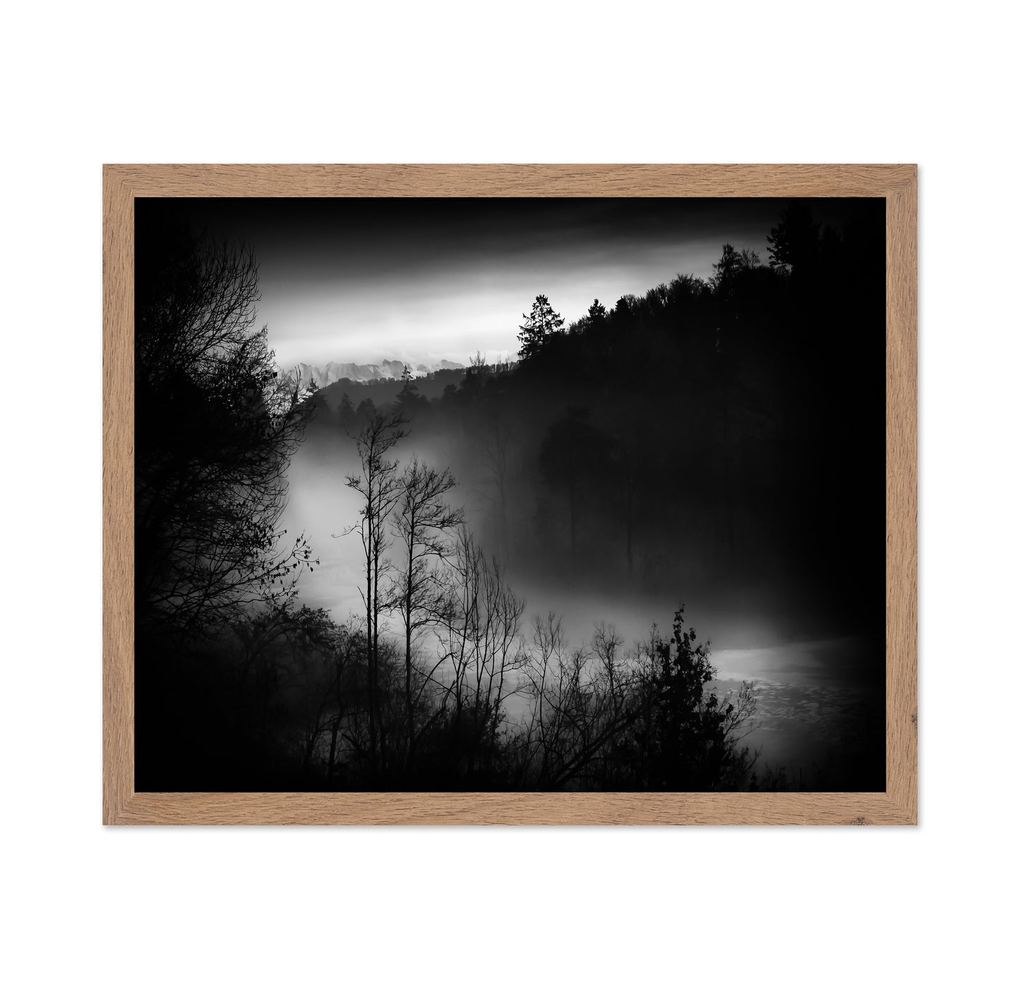 Foggy River Valley