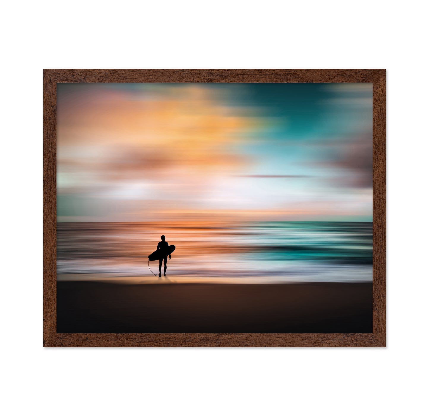 Surfer Sunset Motion