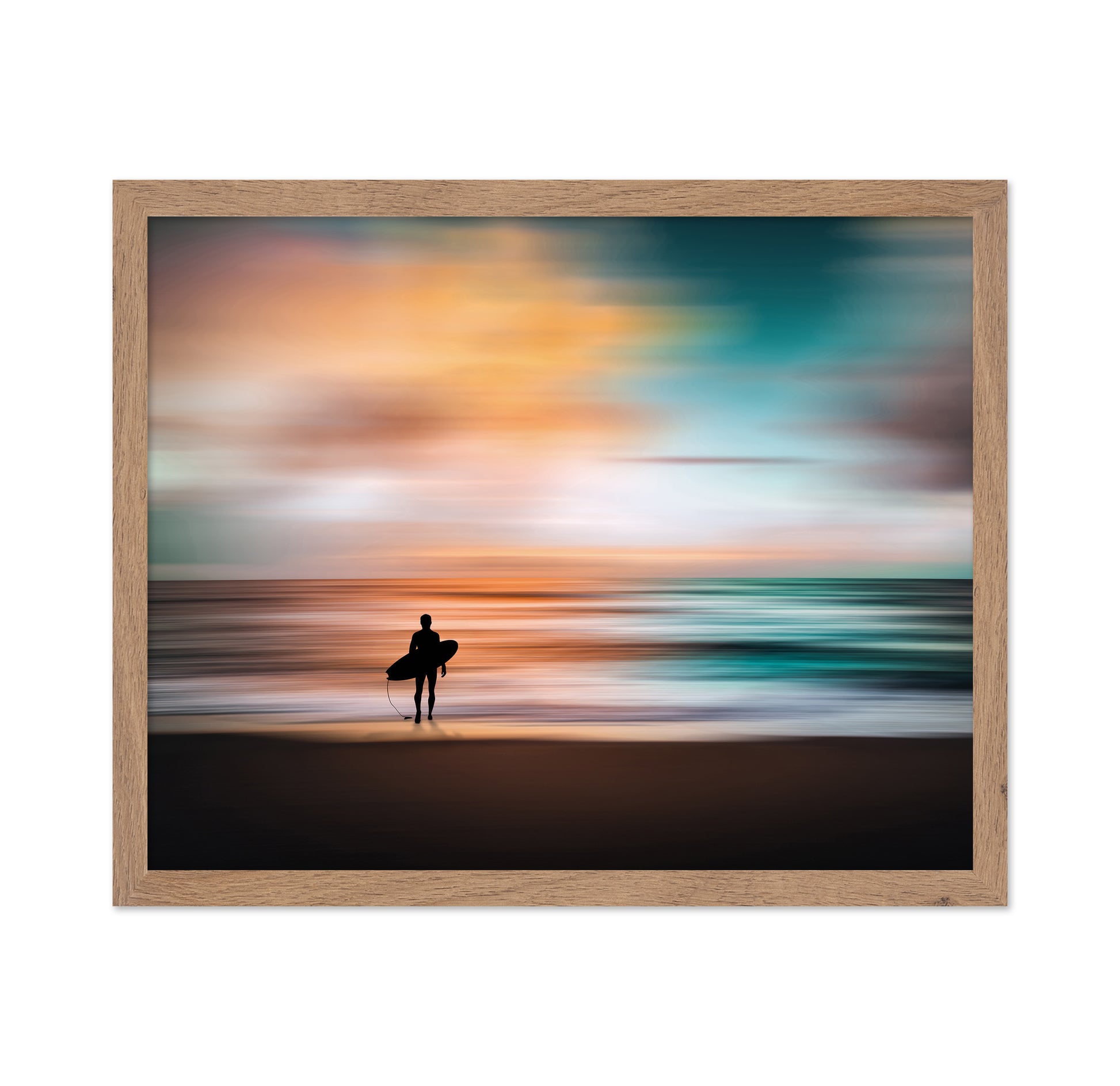 Surfer Sunset Motion