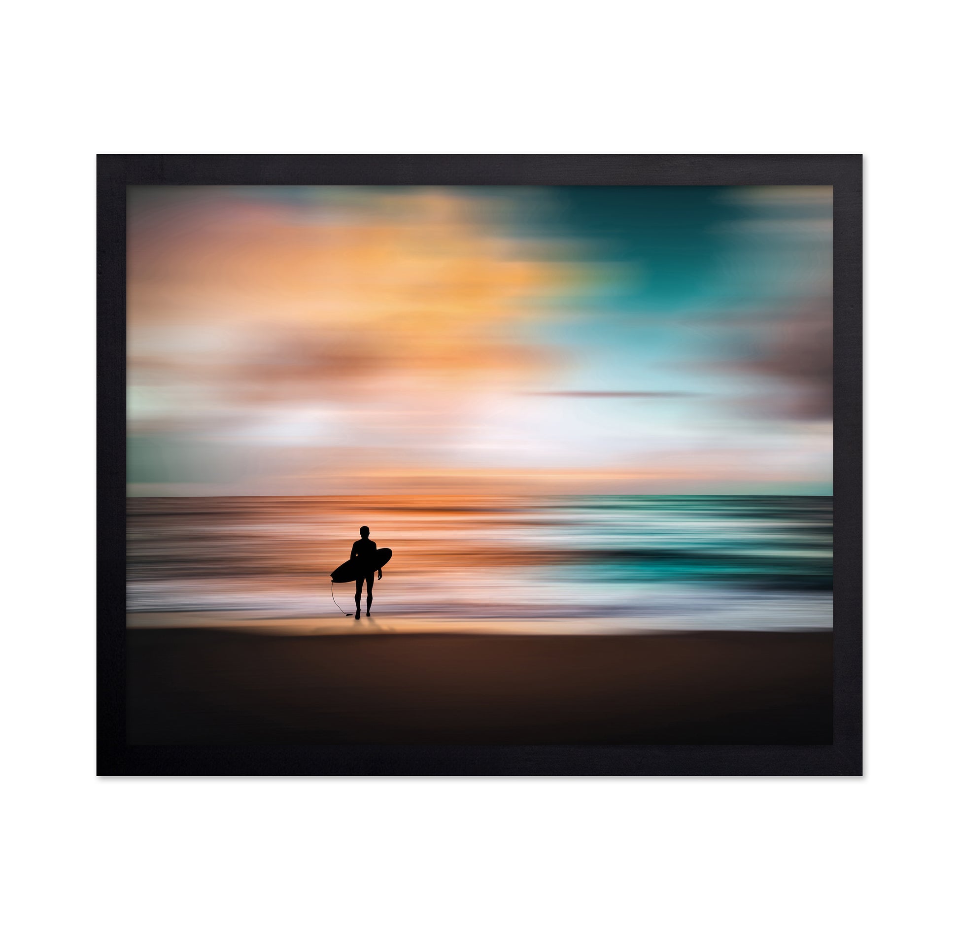 Surfer Sunset Motion