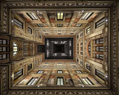 Ornate Courtyard View