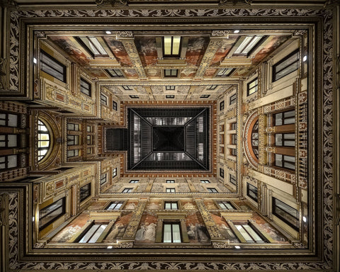 Ornate Courtyard View