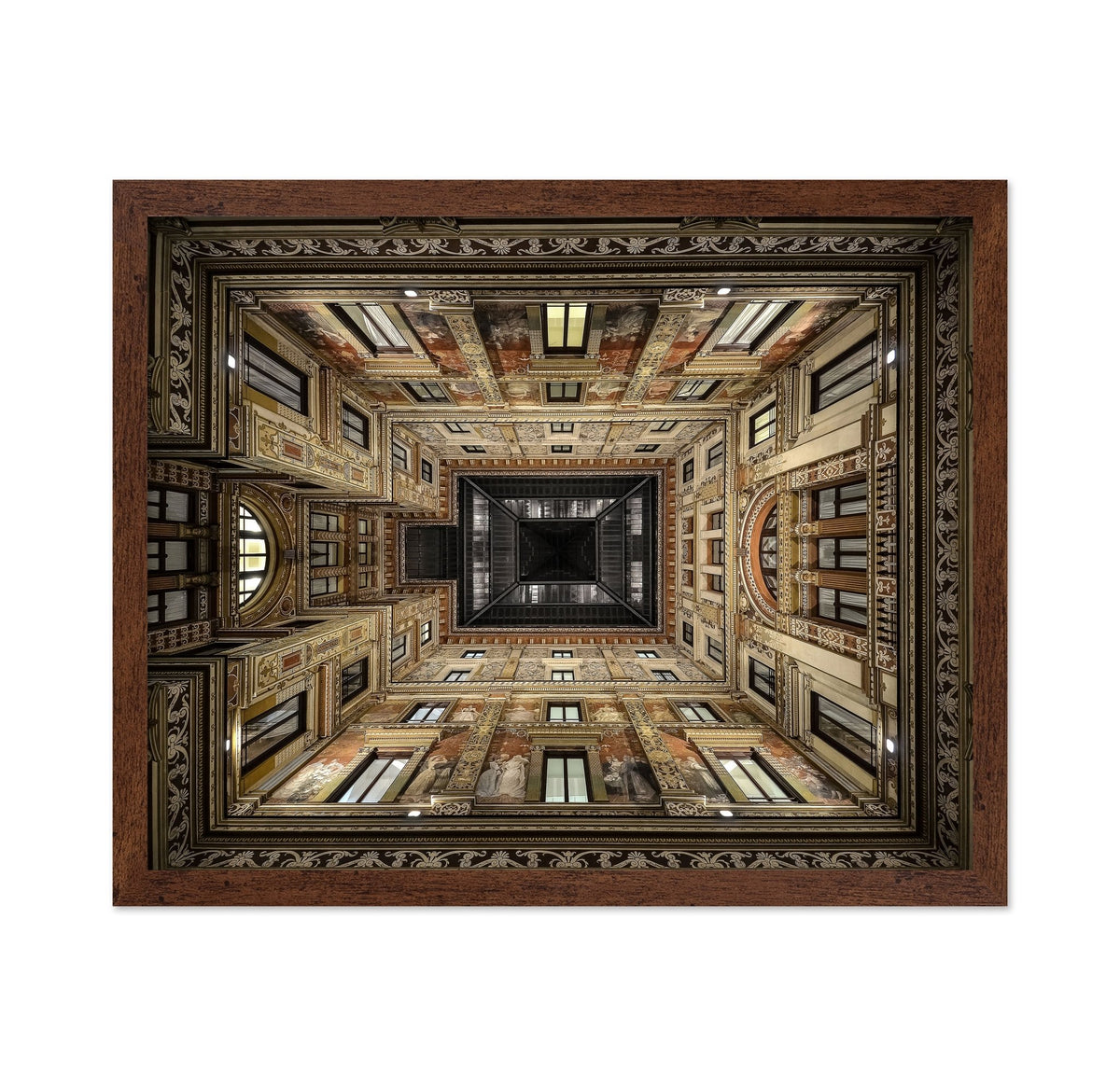Ornate Courtyard View