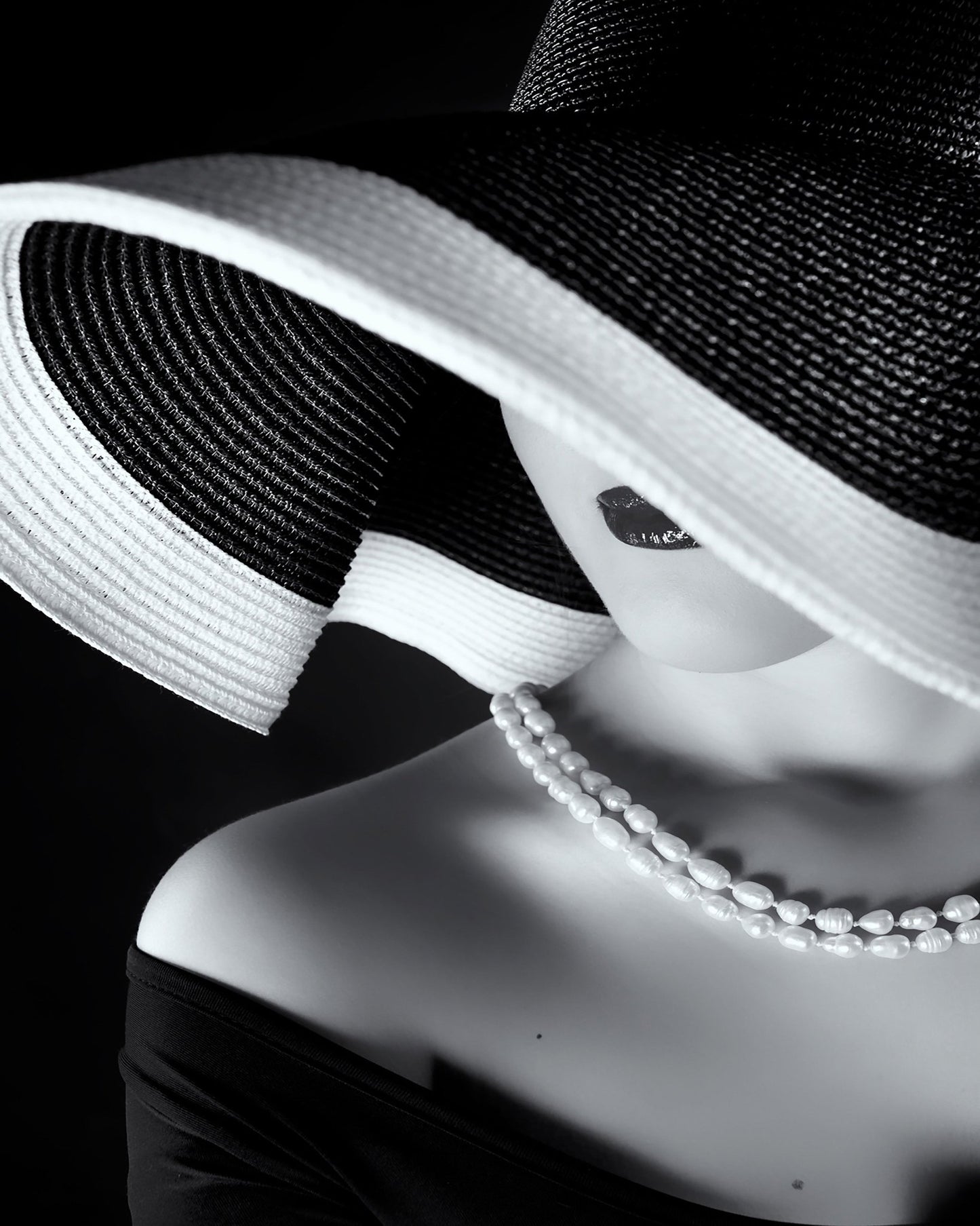 Elegant Hat Portrait No1