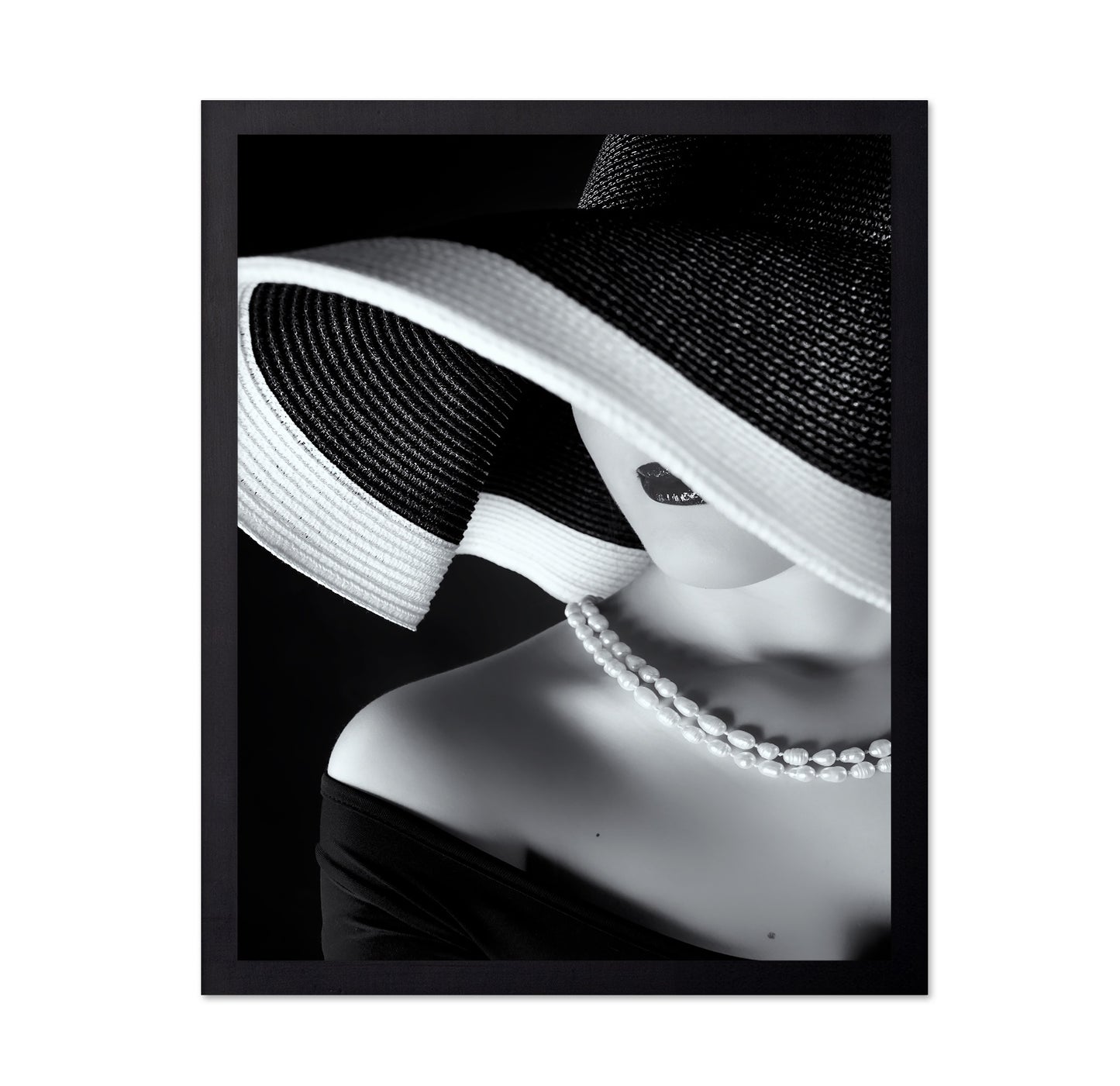 Elegant Hat Portrait No1